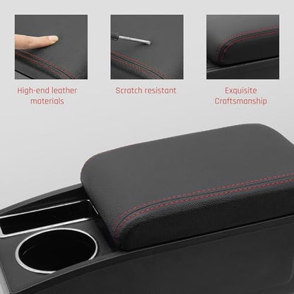 Armrest Box for Toyota Hilux Accessories (Red Thread)