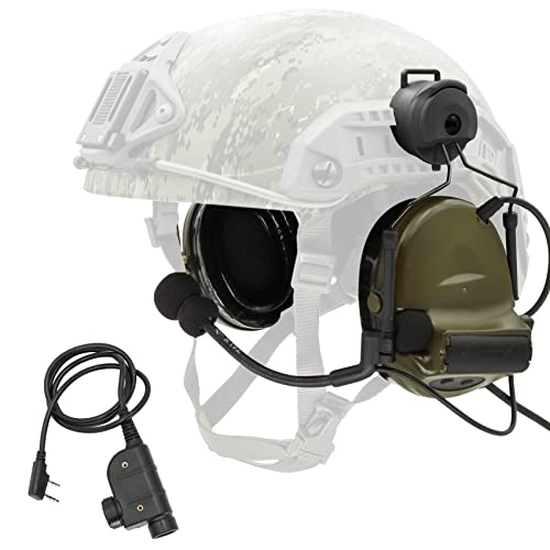 Tactical Headset with U94 PTT 2 (Green)