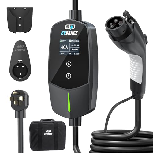 Level 2 EV Charger 40Amp (Black)