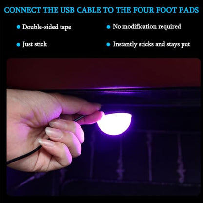 Car Interior LED Lights (Ice Blue)