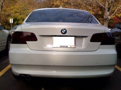 12 by 48 Inches Self Adhesive Headlight (12 X 48 / Dark Black)