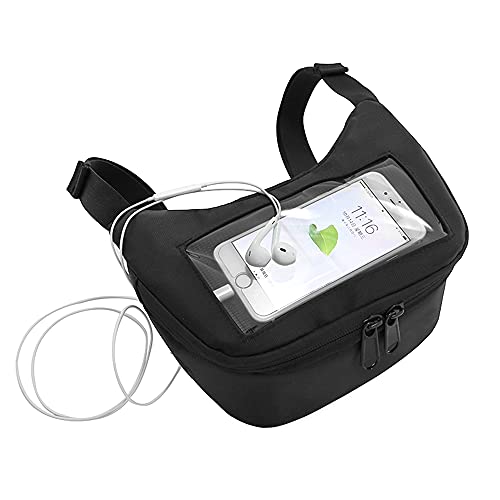 Handlebar Bag Storage Bag Compatible with ADV 350 XMAX 300 Xmax 125 TMAX GTS GTV LX 50 125 250 300 750 350 Sprint Scooter Waterproof phone bag
