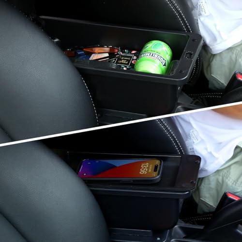 Car Armrest Box for Toyota Yaris (Red Line)