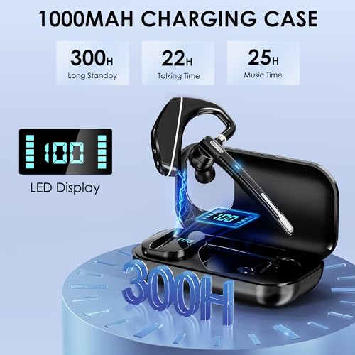 Bluetooth Headset V5.3 (Black)