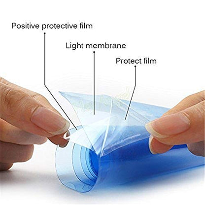 12 by 48 Inches Self Adhesive Headlight (Clear)