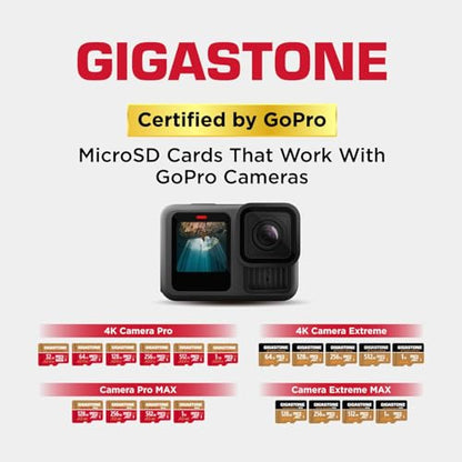 5 Yrs Free Data Recovery】 GIGASTONE 512GB Micro SD Card (512GB 4K Camera Pro 1-Pack)