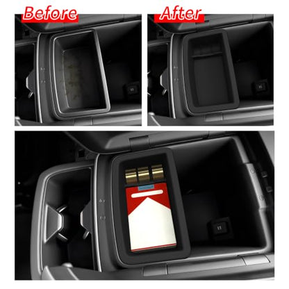 Center Console Organizer Insert for Kia Telluride 2027 Base Trims (Center Console Armrest Box*1)