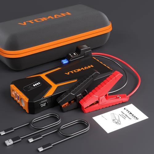 V10 Pro 4500A Jump Starter (4500A-Orange)