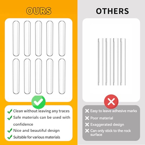 10pcs Wall Bumpers (6.3cm*1cm(2.48in*0.39in))