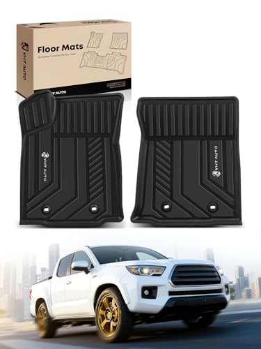 Automotive Floor Mats for Toyota Tacoma 2016 (2016-2023 2 Pcs)