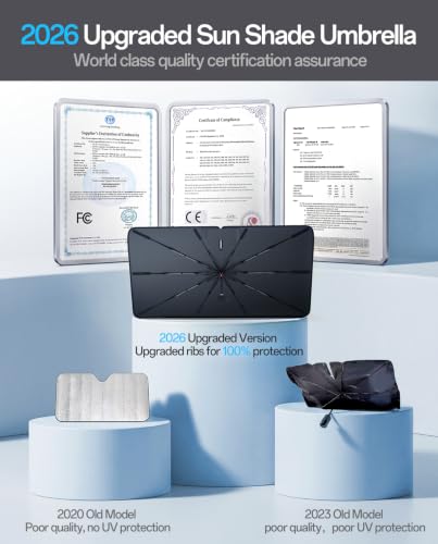 Windshield Sun Shade for Kia Sportage 2005 (For Kia / For Kia Sportage 2005–2026)