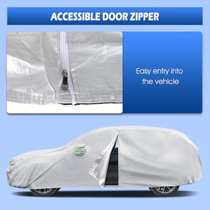 Car Cover Multi (Silver / Custom Fit for Audi Q5/ SQ5)