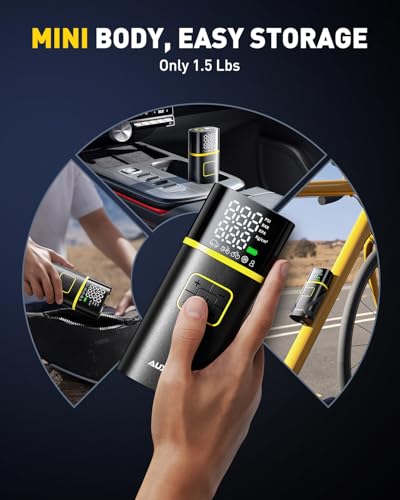 150PSI Tire Inflator Portable Air Compressor (Pump for Sedan)