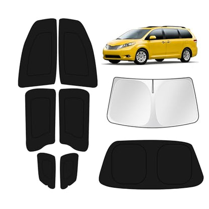 Car Window Shades for Toyota Sienna 2011 (FOR | Sienna 2011-2020 (8pcs))