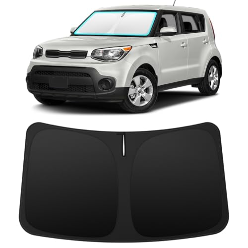 Custom Fit Windshield Sun Shade for Kia Soul 2014