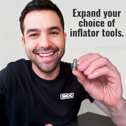 Self Sealing Tire Inflator Adapter (2-Pack)