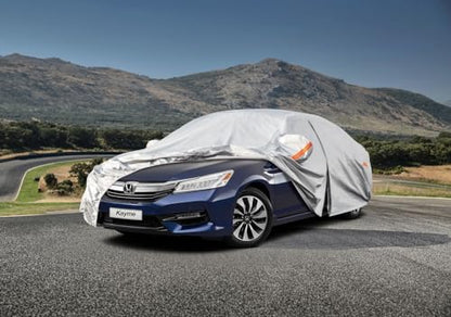 6 Layers Waterproof Car Cover for Honda Accord Sedan (LM-Silver / 33. Custom Fit Honda Accord)