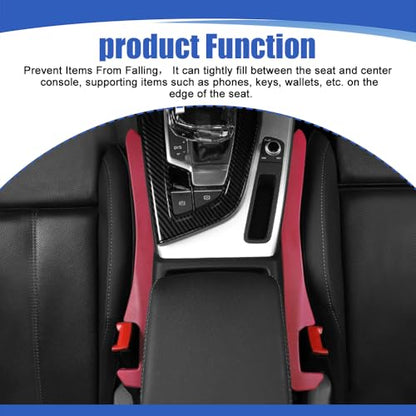 2PCS Car Seat Gap Filler (Red)