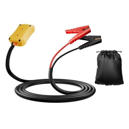Jumper Cables with Adapter for Dewalt 20V Battery