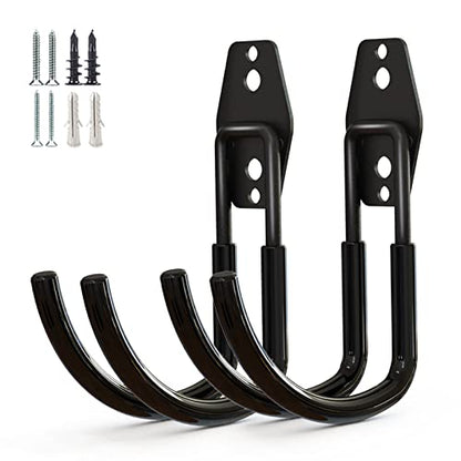 Garage Storage Utility Hooks (Type-2-Black)