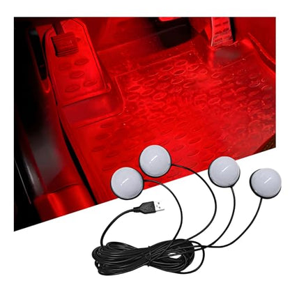 Car Interior LED Lights (Red)