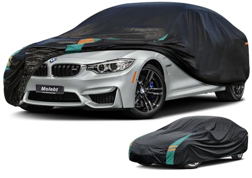 Coupe Car Cover Custom Fit for BMW 3 Series 4 Series M3 320i 325i 328i 330i 335i 340i 430i 440i M4 (One-green / 6 Custom Fit BMW 3 Series)