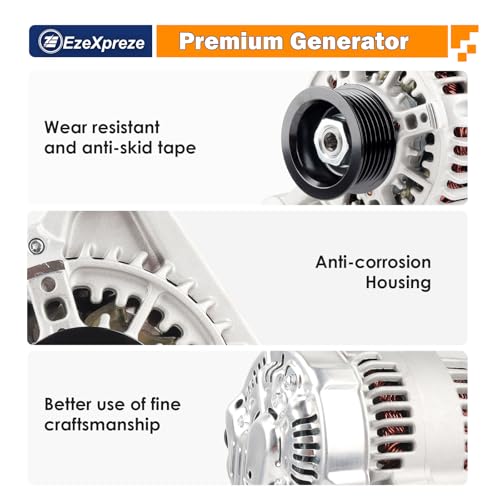Ezexpreze L4 1.8L 13878N Alternator Replacement for Toyota Corolla 2003 2005 2006 2007 2008 (13878N)