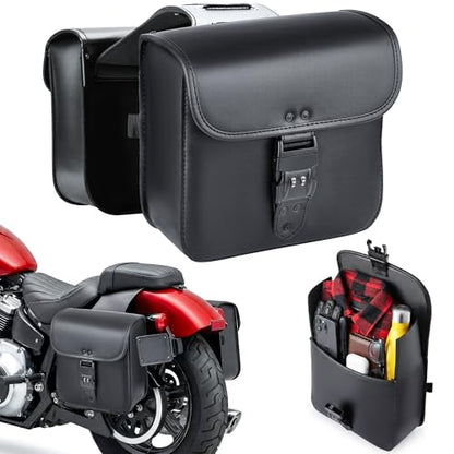Nomad Motorcycle Saddlebags (One Size / Black)