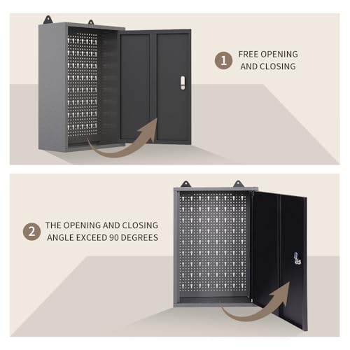 Steel Wall Mounted Storage Cabinet