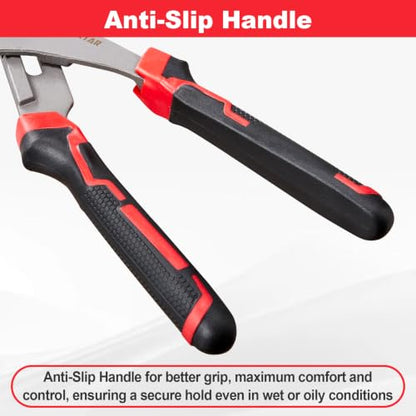 Oil Filter Wrench Set (9" & 12" Pliers: 1-3/4" - 3-3/4")