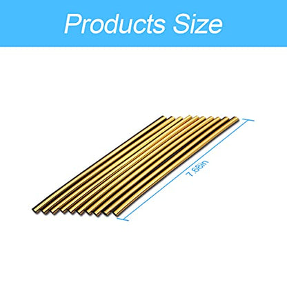 20PCS Waterproof Bendable Car Air Vent Trim Strips (Gold)