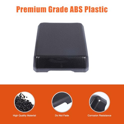 Armrest Box Cover Center Console Pad Compatible with INEOS Grenadier 2020 (Carbon Fiber)