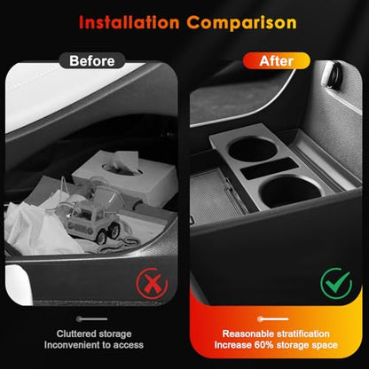 for 2024 Palisade Lower Console Organizer for 2023
