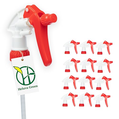Spray Bottle Nozzle Replacement Tops (13 Pack / Red)