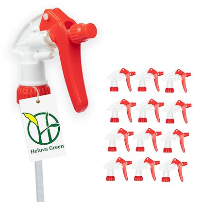 Spray Bottle Nozzle Replacement Tops (13 Pack / Red)