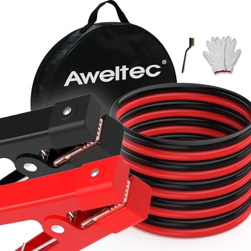 0 Gauge 25 Feet Heavy Duty Jumper Cables (0 Gauge 25 feet (Standard))