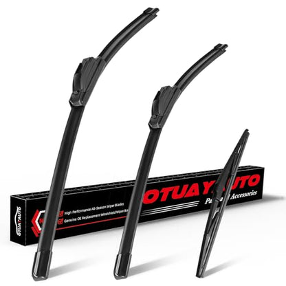 Premium Windshield Wiper Blades (22"+20"+14")