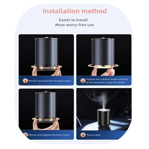 50ML Smart Car Air Freshener Refills with Most Car（Ancient Dragon）