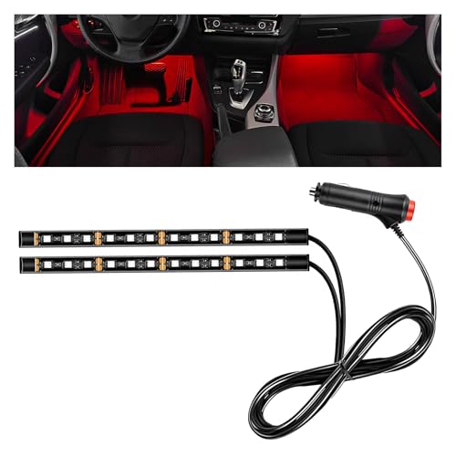 Car LED Strip Light (Red / Cigarette Adapter Plug)