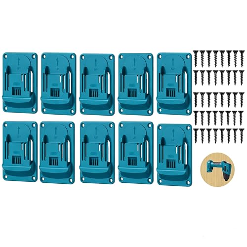 10 Packs Drill Mount Holder for Makita 18V Li