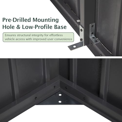 Domi 12'x20' Outdoor Metal Garage Shed (12'x20')