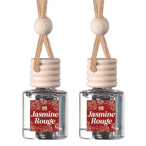 CANDECraftCo 2 Pack Hanging Car Air Freshener Diffuser for Essential Oils