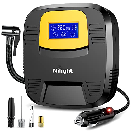 Digital Tire Inflator Air Compressor Portable Pump w (Touch Screen Air Pump)