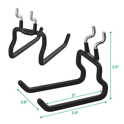 Pegboard Hooks (Black)