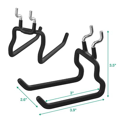 Pegboard Hooks (Black)