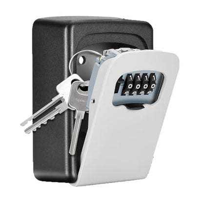 Key Lock Box Wall Mounted (Grey / 1)