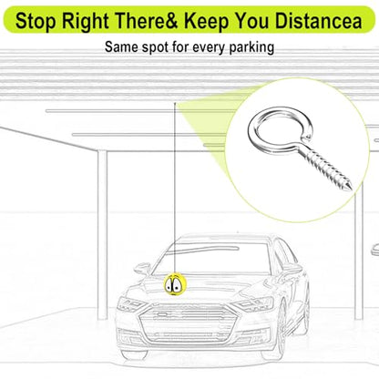 Garage Tennis Ball Parking Aid (eyes*2)