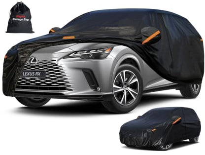 7 Layers Waterproof SUV Car Cover for Lexus RX 2003 (PE-Black / Custom Fit Lexus RX)