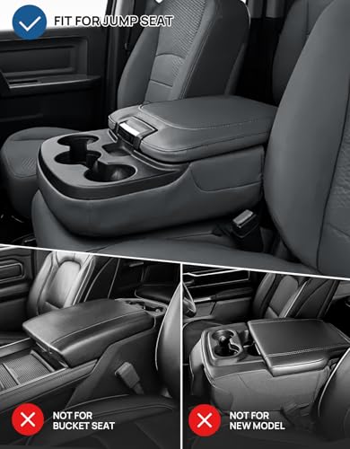 Center Console Cover Compatible with 2013 (Jump Seat Console 2013-2026 Ram)