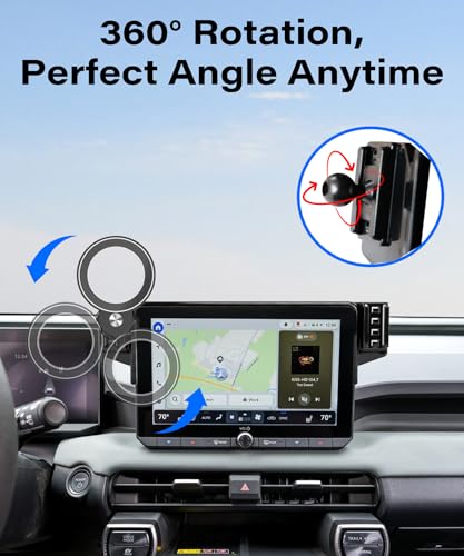 Car Phone Holder for 2026 Toyota RAV4 (fit for 2026 Toyota RAV4/Hybrid(10.5 Inch Screen))